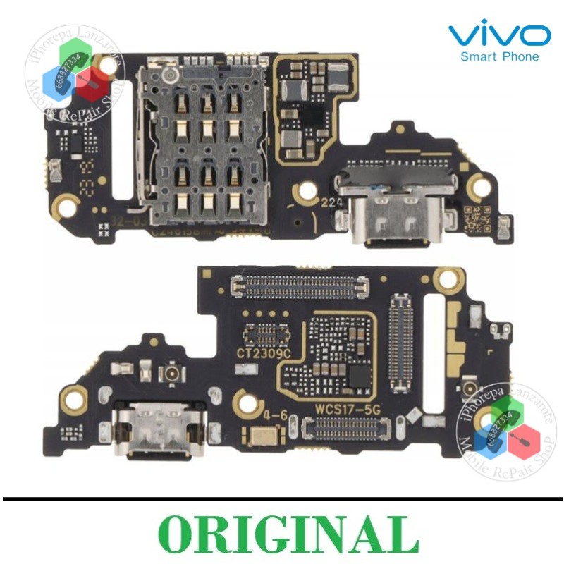 Vivo V29 5G 2023 V2250 - SUB PLACA DE CARGA ORIGINAL