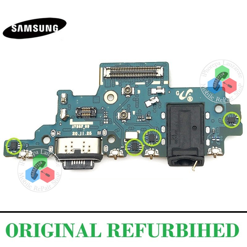 SAMSUNG A72 4G A725F A725 / A72 5G A726B A726 - PLACA DE CARGA ORIGINAL REFURBISHED