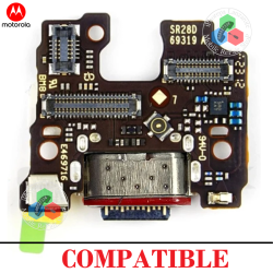 Motorola Edge 40 XT2303-2 - SUB PLACA DE CARGA TIPO C - COMPATIBLE