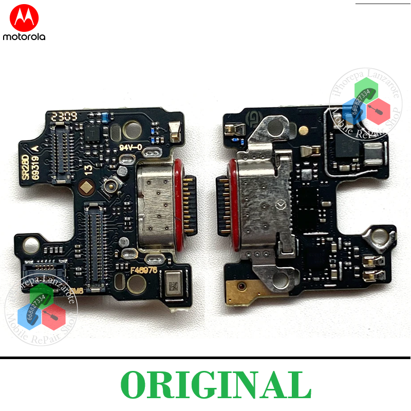 Motorola Edge 40 XT2303-2 - SUB PLACA DE CARGA TIPO C - ORIGINAL