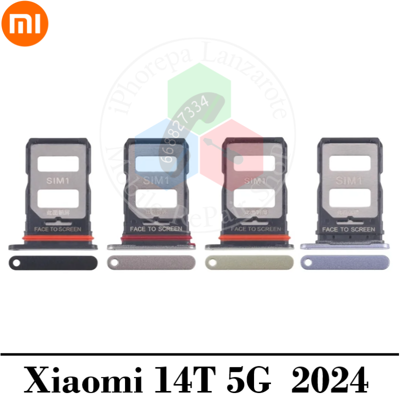 Xiaomi 14T 5G 2024 2406APNFAG - Bandeja dual sim - elegir color