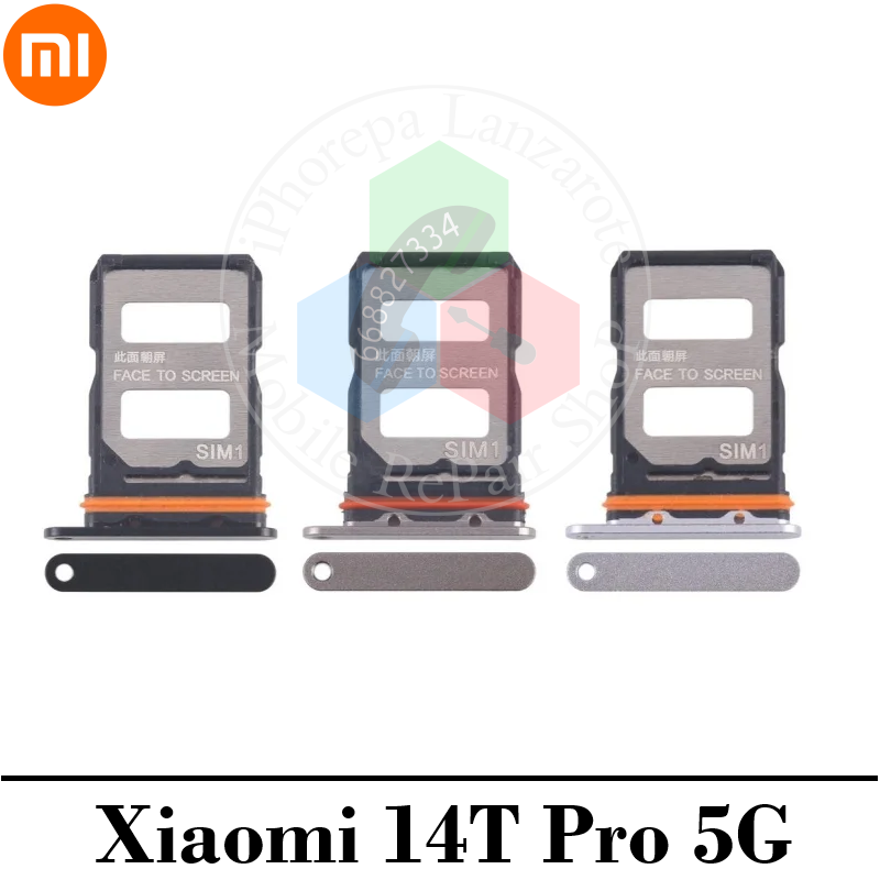 Xiaomi 14T Pro 5G 2024 2407FPN8EG - Bandeja dual sim - elegir color