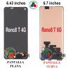 Oppo Reno 8T 5G / Reno 9 /  9 Pro / Reno 10 5G / 10 Pro 5G / Reno 11 5G - PANTALLA original service pack sin MARCO