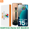 Xiaomi Redmi Note 15 Pro 4G 2025 25100RA69G - PANTALLA ORIGINAL SERVICE PACK SIN MARCO