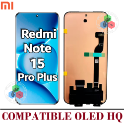 Xiaomi Redmi Note 15 Pro Plus 5G 2026 2510ERA8BG - PANTALLA COMPATIBLE OLED HQ SIN MARCO