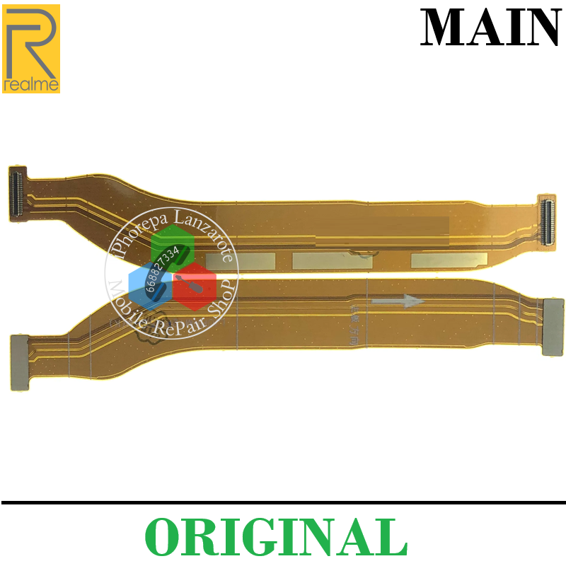 Realme 12 Pro 5G 2024 RMX3842 RMX3843  / Realme 12 Pro Plus 5G 2024 RMX3840 RMX3841 - FLEX MAIN DE CONEXION A PLACA - ORIGINAL