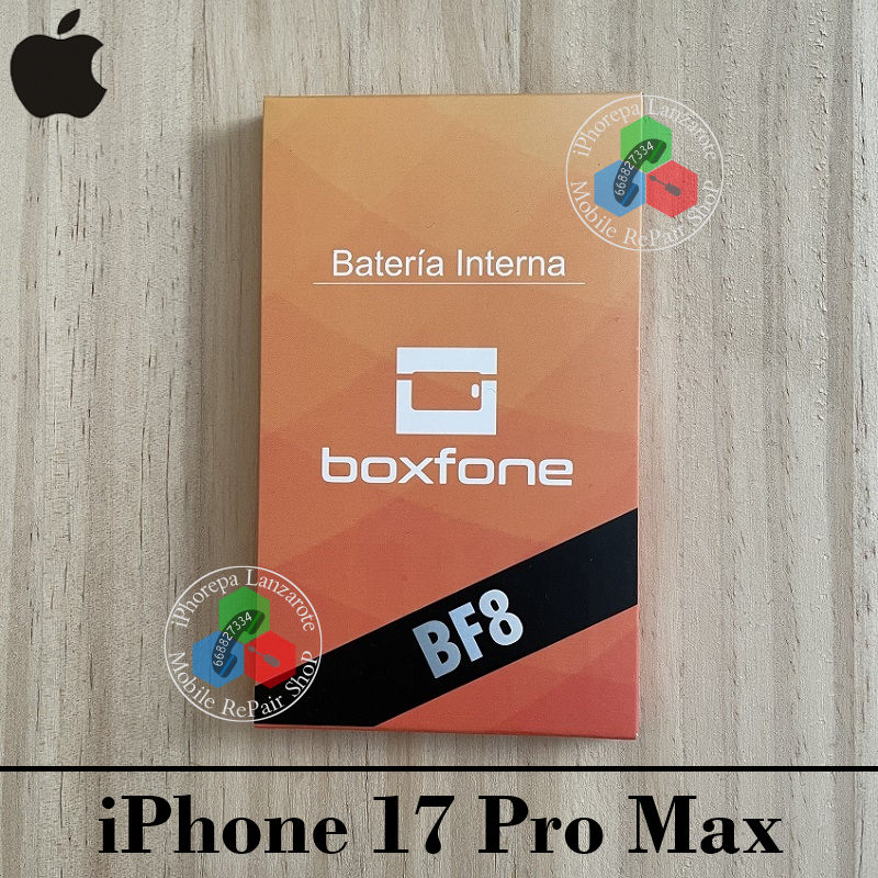 iPhone 17 Pro Max 5G 2025 A3526 - BATERIA ALTA CALIDAD ( BF8 )
