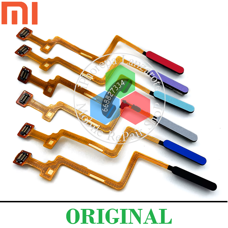 Xiaomi Mi 10T 5G 2020 M2007J3SY / Mi 10T Pro 5G 2020 M2007J3SG - FLEX SENSOR DE HUELLA ORIGINAL - ELEGIR COLOR