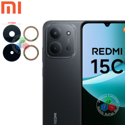 Xiaomi Redmi 15C 4G 25078RA3EA / 25078RA3EL / Redmi 15C 5G 2025 2508CRN2BE - LENTE CRISTAL DE CAMARA - SET 2PCS
