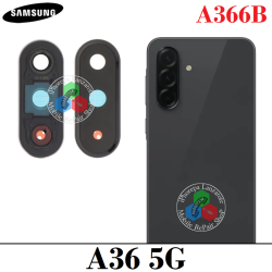 Samsung A36 5G 2025 A366B A366 - Cristal lente de camara + embellecedor