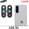 Samsung A56 5G 2025 A566B A566 - Cristal lente de camara - SET completo con embellecedor
