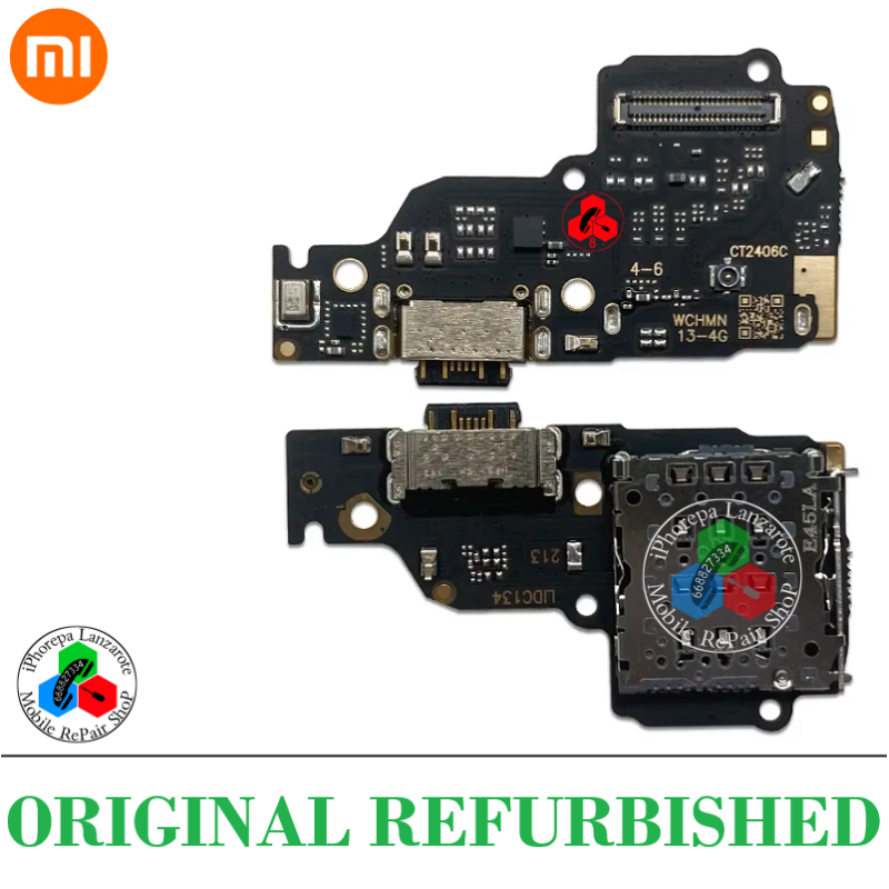 Xiaomi Redmi Note 13 4G 2024 23129RAA4G - PLACA DE CARGA ORIGINAL