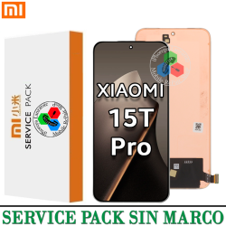 Xiaomi 15T 5G 2025 25069PTEBG - PANTALLA ORIGINAL SERVICE PACK SIN MARCO