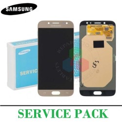 SAMSUNG J7 2017 J730 J730F - PANTALLA ORIGINAL SERVICE PACK - DORADO