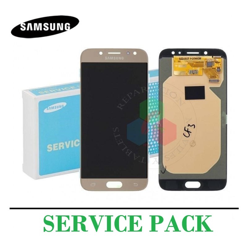 SAMSUNG J7 2017 J730 J730F - PANTALLA ORIGINAL SERVICE PACK - DORADO