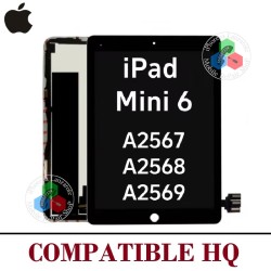 iPad Mini 2021 (6ª Gen) ipad mini 6 A2567 / A2568 / A2569 - PANTALLA COMPATIBLE HQ NEGRO
