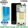 Samsung S24 Plus 5G 2024 S926B S926 - Pantalla Service Pack con marco verde