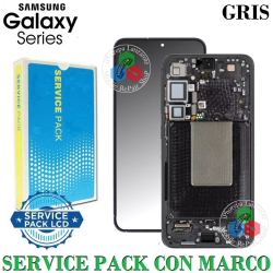 Samsung S24 Plus 5G 2024 S926B S926 - Pantalla Service Pack con marco GRIS