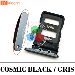Xiaomi Mi 11 5G 2020 M2011K2C / M2011K2G - BANDEJA dual SIM - cosmic black - gris