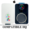 iPhone 17 Pro 5G 2025 A3523 - TAPA DE CRISTAL + SISTEMA MAGNETICO + LOGO - SILVER