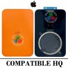 iPhone 17 Pro 5G 2025 A3523 - TAPA DE CRISTAL + SISTEMA MAGNETICO + LOGO - ORANGE