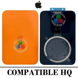 iPhone 17 Pro Max 5G 2025 A3526 - TAPA DE CRISTAL + SISTEMA MAGNETICO + LOGO - ORANGE
