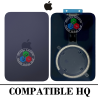iPhone 17 Pro Max 5G 2025 A3526 - TAPA DE CRISTAL + SISTEMA MAGNETICO + LOGO - AZUL