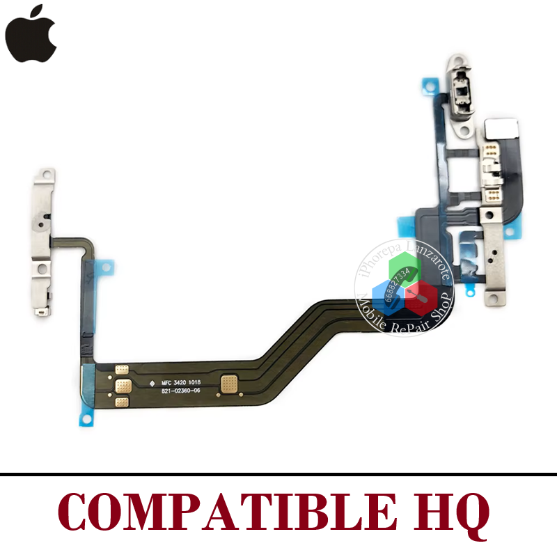 IPHONE 12 / iPhone 12 PRO 2020 A2407 -  FLEX BOTON POWER ENCENDIDO + VOLUMEN - COMPATIBLE HQ