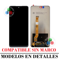 Oppo A40 4G / A60 4G-5G / A80 5G CPH2639 / Oppo A3 4G / Oppo A3 Pro / Realme C65 4G-5G - pantalla compatible sin marco