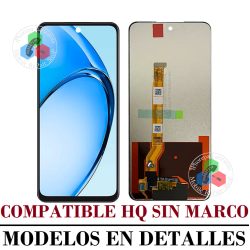 Oppo A40 4G / A60 4G-5G / A80 5G CPH2639 / Oppo A3 4G / Oppo A3 Pro / Realme C65 4G-5G - pantalla compatible hq sin marco