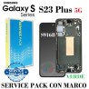 Samsung S23 Plus 5G 2023 S916B S916 - Pantalla Service Pack con marco verde oscuro