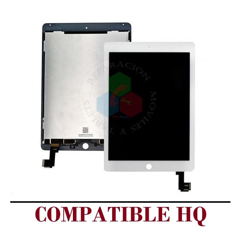 iPad Mini 5 7.9 2019 (5ª Gen) A2133  A2124  A2126 - PANTALLA LCD COMPLETA COMPATIBLE HQ - blanco