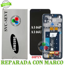 SAMSUNG A14 5G A146P A146U A146 ( 40 pin ) - PANTALLA ORIGINAL REFURBISHED CON MARCO