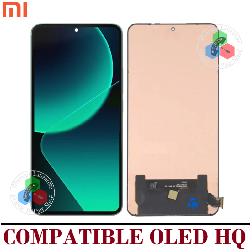Xiaomi 13T 5G 2023 2306EPN60G / Xiaomi 13T Pro 5G 2023 23078PND5G - PANTALLA COMPATIBLE OLED HQ SIN MARCO
