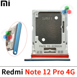 Xiaomi Redmi Note 12 Pro 4G 2023 2209116AG - Bandeja dual sim - AZUL CLARO