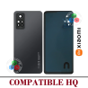 Xiaomi Redmi Note 12 Pro 4G 2023 2209116AG - TAPA DE CRISTAL CON LOGO + LENTE - COMPATIBLE HQ NEGRO