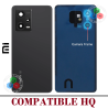 Xiaomi Redmi Note 12 Pro 5G 2022 22101316C / 22101316I - TAPA DE CRISTAL CON LOGO + LENTE - COMPATIBLE HQ NEGRO