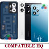 Xiaomi Redmi Note 12 Pro Plus 5G 2022 22101316UCP - TAPA DE CRISTAL CON LOGO + LENTE - COMPATIBLE HQ AZUL