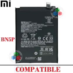 Xiaomi Redmi Note 13 4G 23129RAA4G / Redmi Note 13 5G, 2312DRAABC - BN5P - BATERÍA COMPATIBLE SIN LOGO