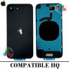 iPhone 16e 5G 2025 A3409 - TAPA DE CRISTAL + MARCO + LENTE DE CAMARA + LOGO - NEGRO