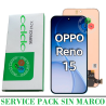 Oppo Reno 15 5G 2026 CPH2825 - PANTALLA SERVICE PACK SIN MARCO