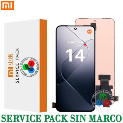 Xiaomi 14 5G 2023 23127PN0CC - 23127PN0CG - PANTALLA SERVICE PACK SIN MARCO