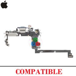 iPhone 17 Pro 5G 2025 A3523 - FLEX DE CARGA + MICROFONO - COMPATIBLE
