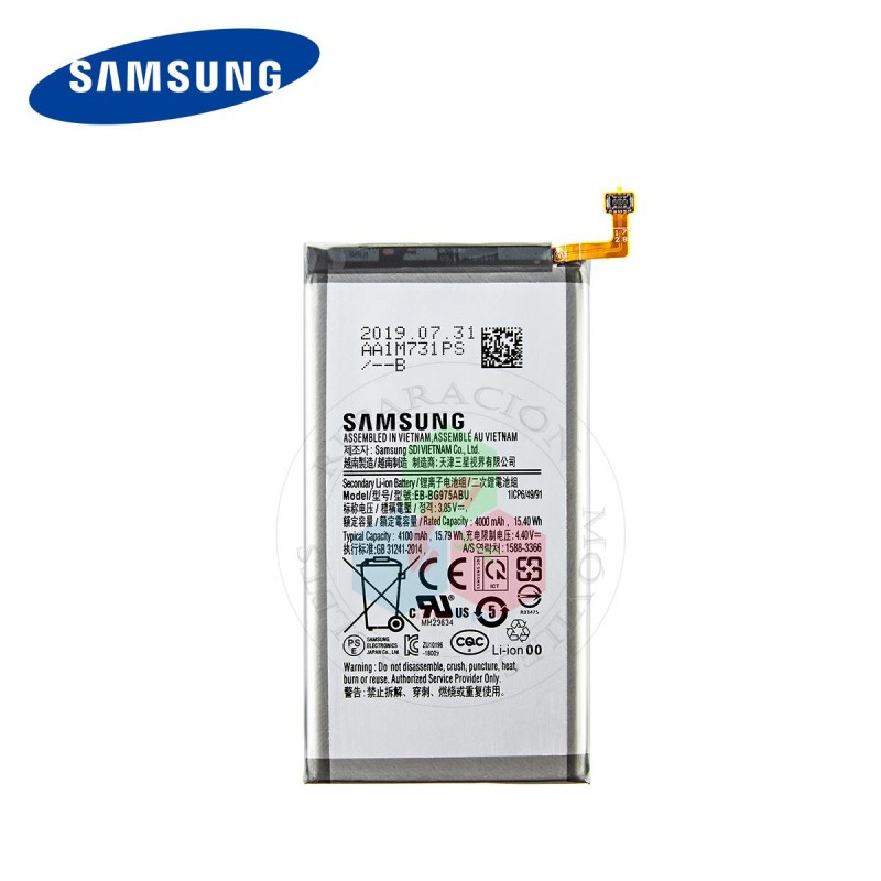 SAMSUNG S10 PLUS G975 G975F  - BATERIA BULK CON LOGO