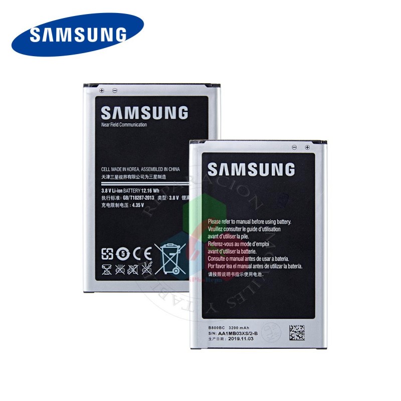 SAMSUNG Note 3 N9000 - N9005 N900 - BATERIA BULK con logo