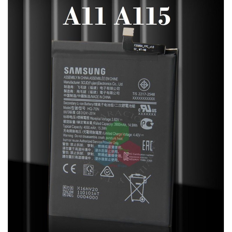 SAMSUNG A10s A107-A20s A207-BATERIA