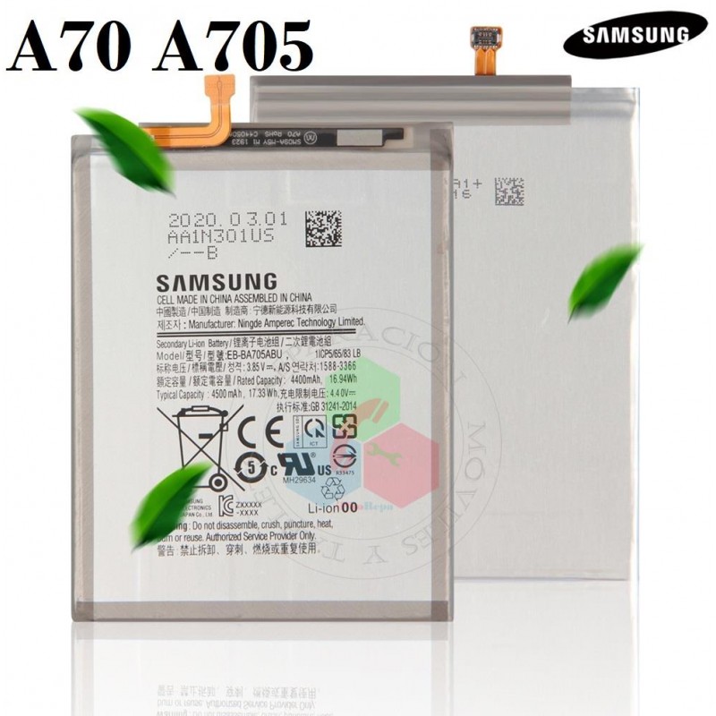 SAMSUNG A70 A705 A705F - BATERÍA BULK