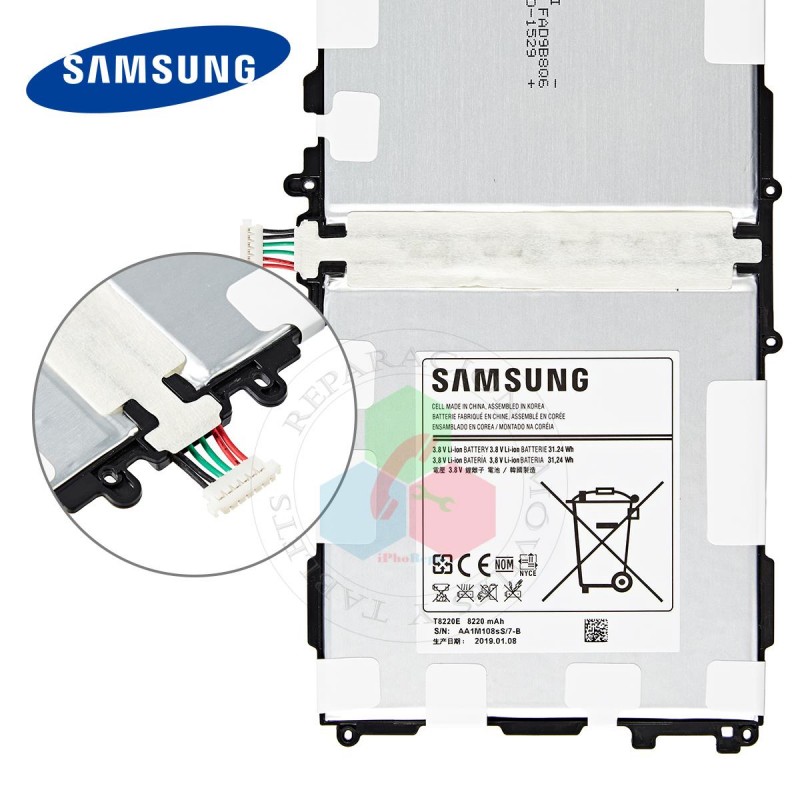 Samsung Tab P600, P605, Tab Pro 10.1 (T520, T525) - BATERÍA compatible sin logo