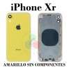 iPhone Xr - CHASIS CARCASA TAPA TRASERA SIN COMPONENTES - AMARILLO