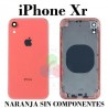 iPhone Xr - CHASIS CARCASA TAPA TRASERA SIN COMPONENTES - NARANJA